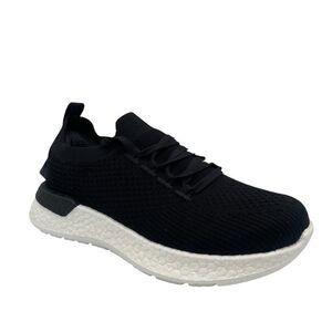 Propet B10 Unite WAB002M Womens 7.5 Sneakers Black White Running Shoes Comfort